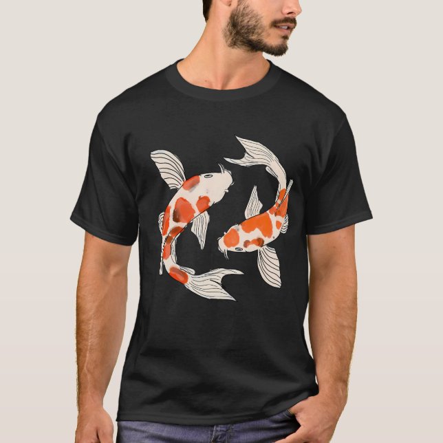 Blyg som en Koi T Shirt (Framsida)