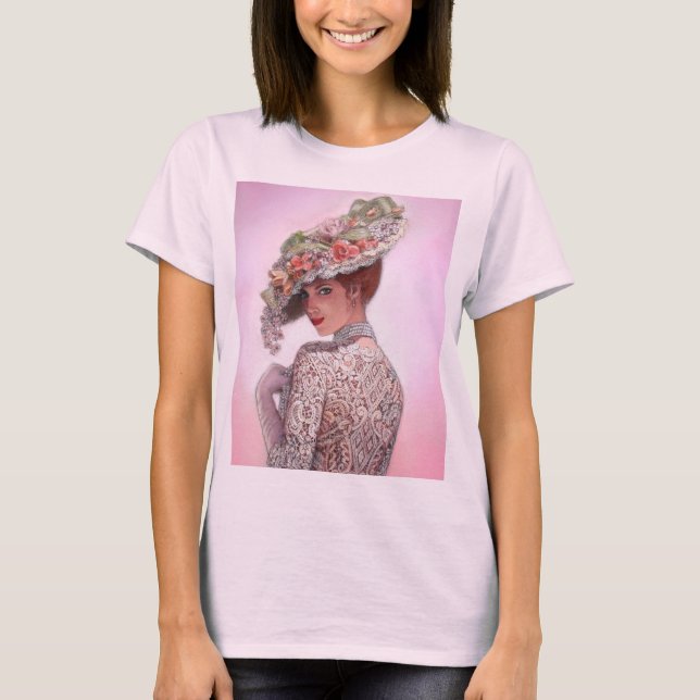 Blyg Victoriandam "Betty Lu ", Tee (Framsida)
