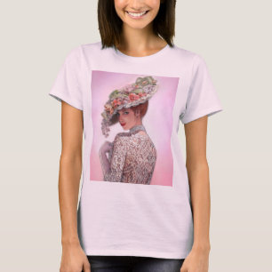 Blyg Victoriandam "Betty Lu ", Tee Shirt