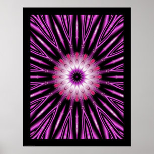 Blyg Violet Poster