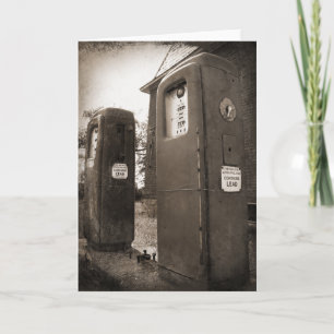 Blyinfattad för Tintype för hälsningkort sepia för Kort