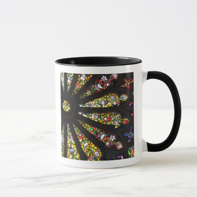 Blyinfattat glas detalj 2 mugg (Höger)