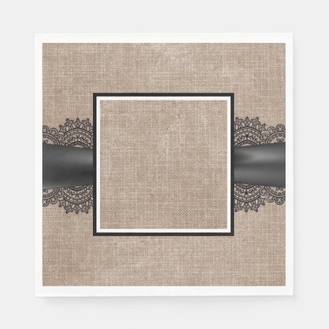 Blykolonn, linne- och snöre-blöjor pappersservett (Framsidan)