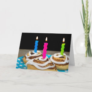 Blyljus i kanelrullar kort