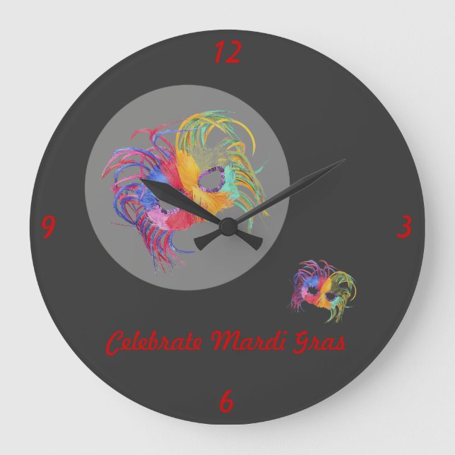 Blymask - stor klocka (Framsida)