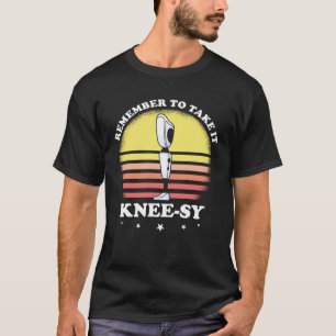Blyprotescitat för falsk kalk och konstgjord lår t shirt