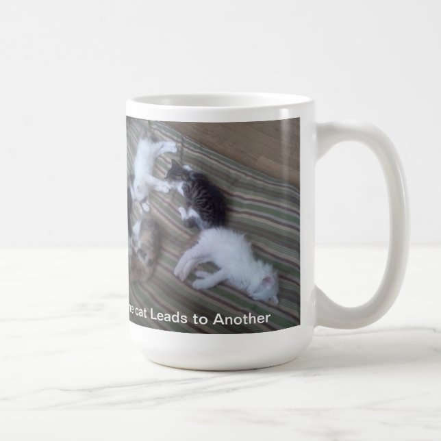 Blytak för en katt till another mugg (Höger)