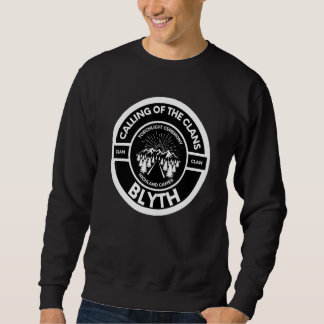 Blyth skotsk fackelbelysningsceremoni Highland Gam Lång Ärmad Tröja