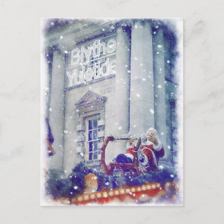 Blyth Yuletide Christmas postcard Vykort