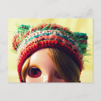 Blythe blonde vykort