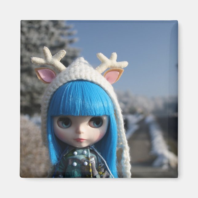 Blythe blue magnet (Framsidan)