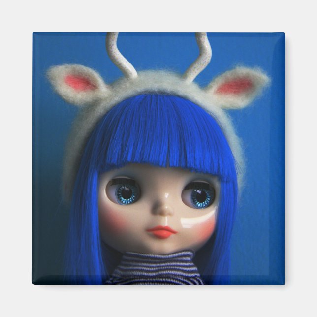 Blythe blue magnet (Framsidan)