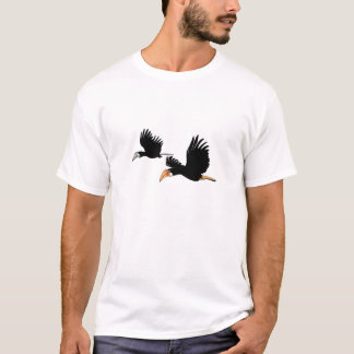 Blyths Hornbillfåglar - dem symbol av äkta kärlek Tee