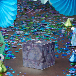 BM Bar Bat Mitzvah Star of David Blues Presentaskar