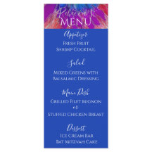 BM Fladdermus eller Pub Mitzvah Elegant Tie Dye Fo