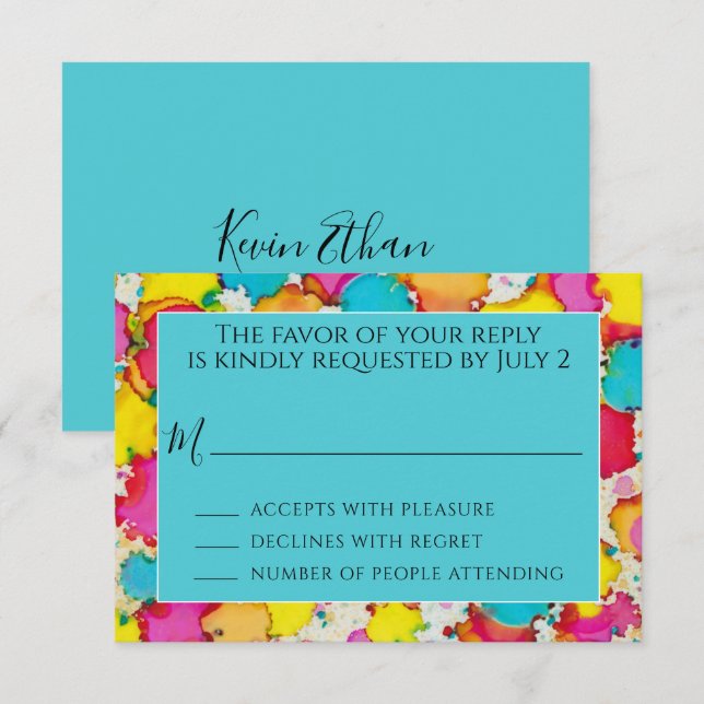 BM Pub eller Bat mitzvah OSA A Stänk i Färg också (Fram/baksida)