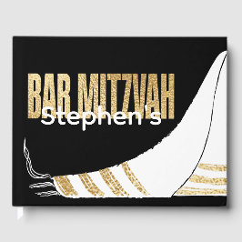 BM Pub Mitzvah Elegant Guld Guest Bok