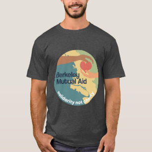 BMA Solidarity Not Charity Unisex T-Shirt (Grått)