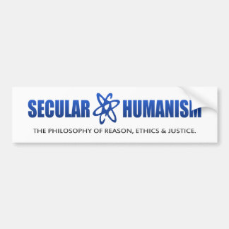 Bmp-filosofi av sekulär Humanism Bildekal