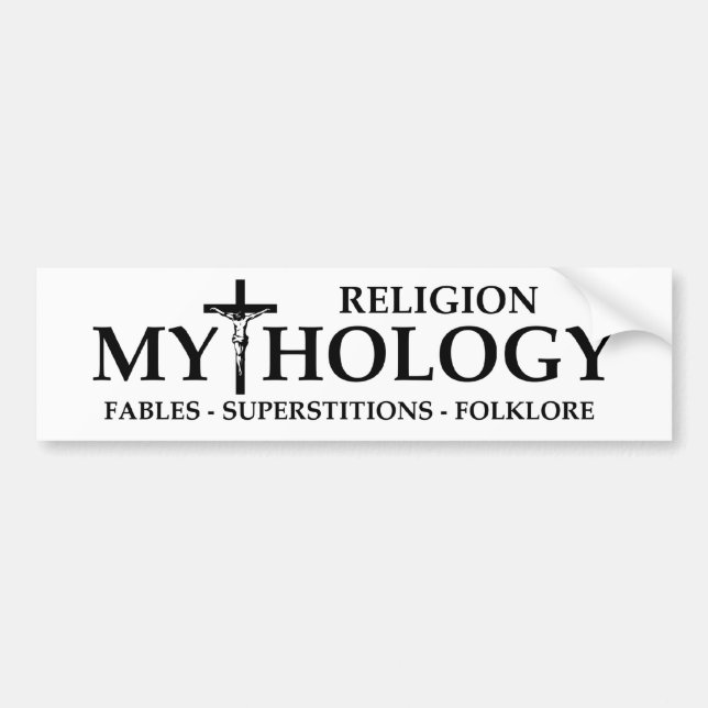 Bmp-religion = Mythology Bildekal (Framsidan)