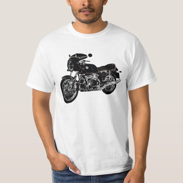BMWモーターサイクル T-SHIRT (Framsida)
