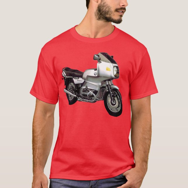 BMW,モーターサイクル, TEE SHIRT (Framsida)
