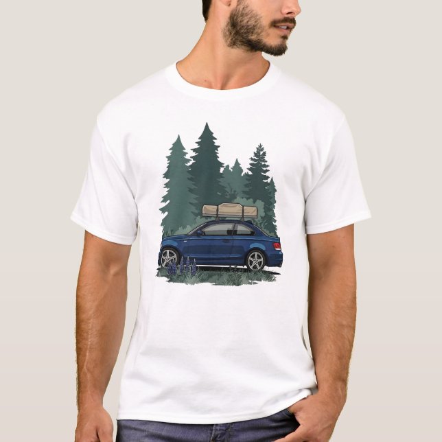 BMW 135i Adventure T-Shirt | E82 Coupé (Framsida)