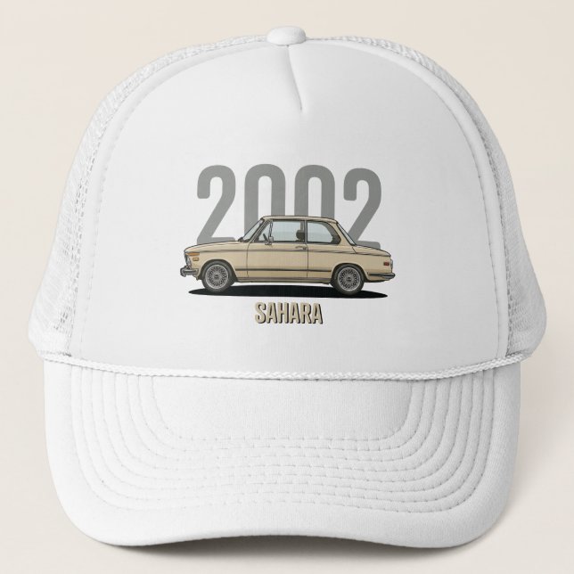 BMW 200 Sahara Klassisk Bil Keps (Framsida)