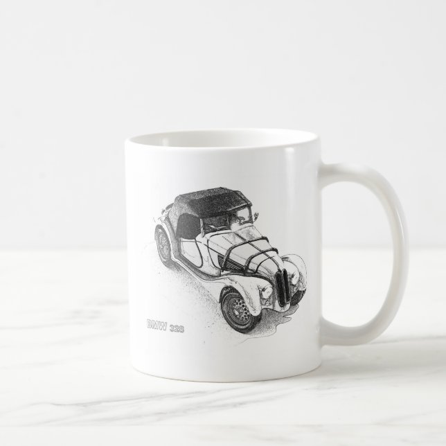 BMW 328 KAFFEMUGG (Höger)