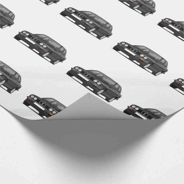 BMW 3 serie som slår in papper Presentpapper (Hörn)