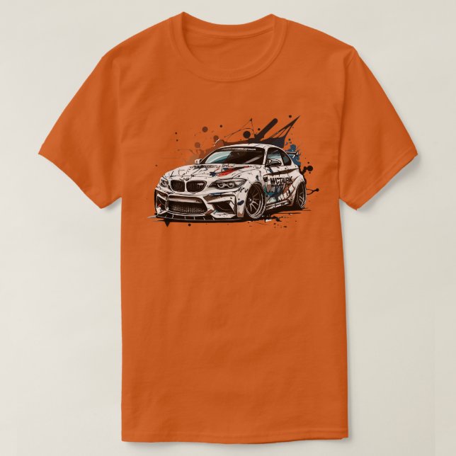 BMW Älskare 5 T Shirt (Design framsida)