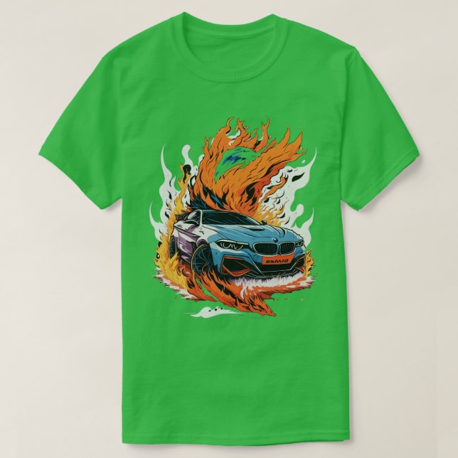 BMW Älskare 6 T Shirt (Design framsida)