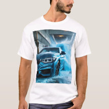 "BMW Blue: Manar-Shirt Design for Car Enthusias
