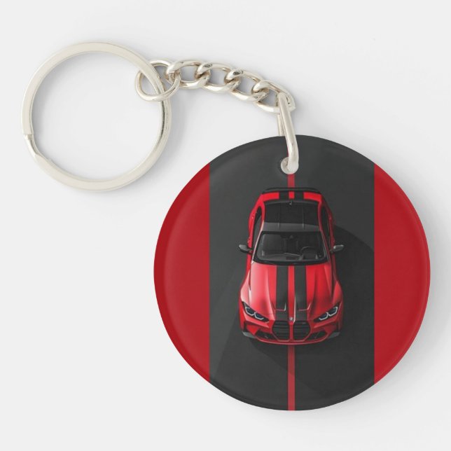 bmw car,Porte-clés en acrylique (Framsidan)