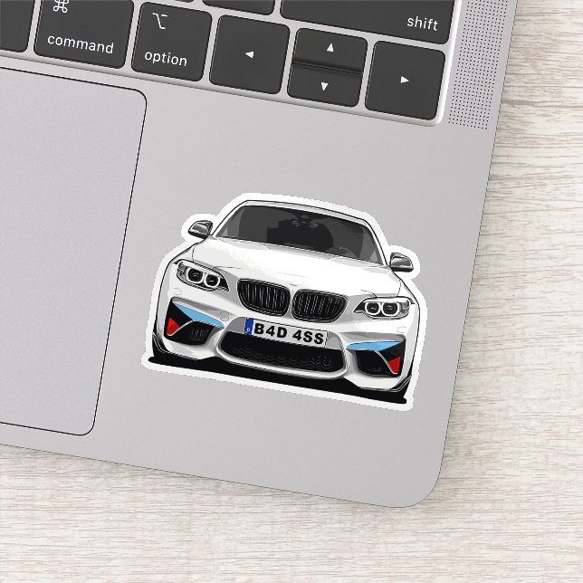 BMW Car Sticker Klistermärken (Detalj)