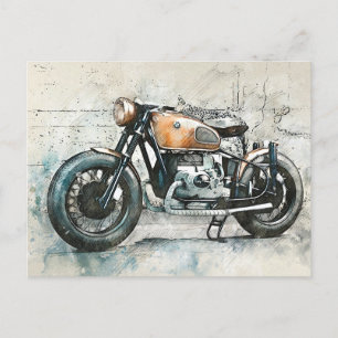 BMW Classic Motorcycle Vykort