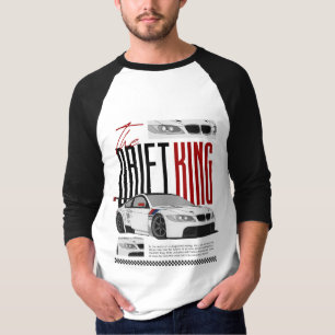 BMW Drift Car Grafisk T-shirt för män !