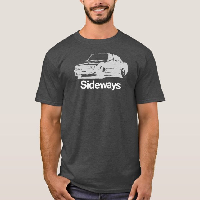 BMW E30 driva T Shirt (Framsida)