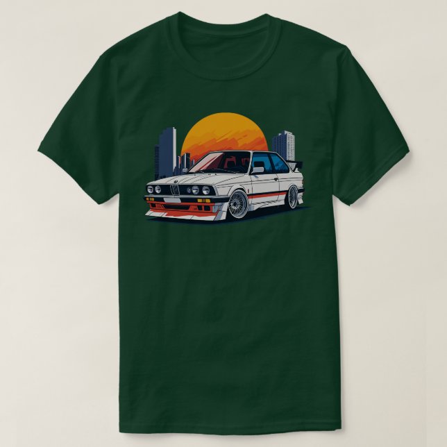 BMW E30 M3 1 T SHIRT (Design framsida)