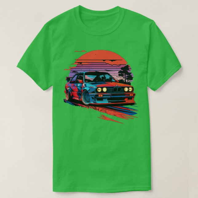 BMW e30 M3 T Shirt (Design framsida)