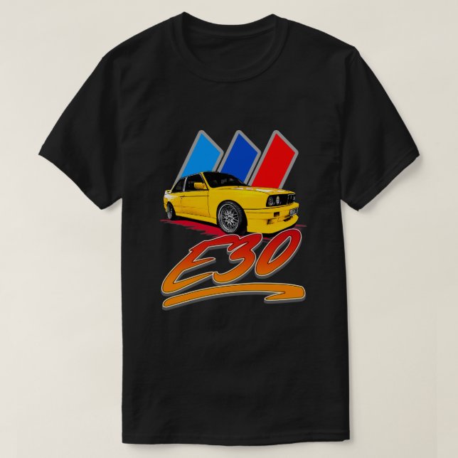 bmw e30 manar tshirts (Design framsida)