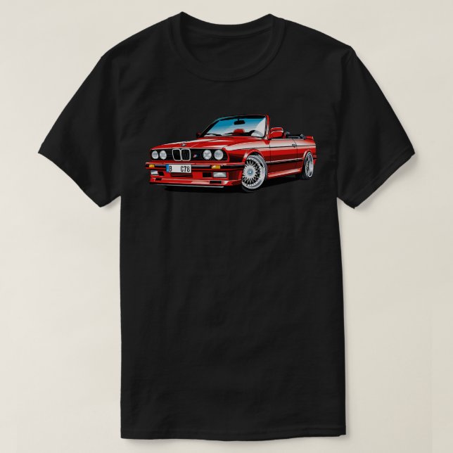 BMW E30 T SHIRT (Design framsida)