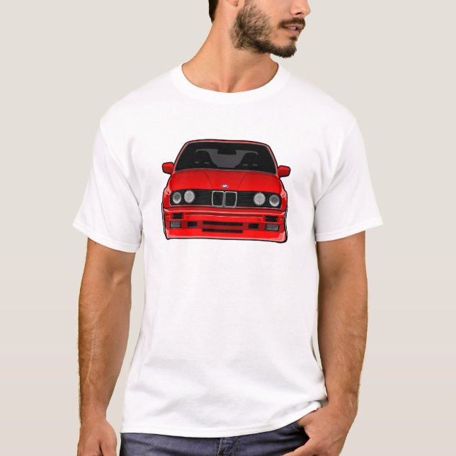 bmw e30 t shirt (Framsida)