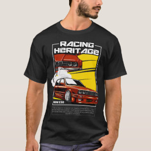 BMW E30 Tävla Heritage T Shirt