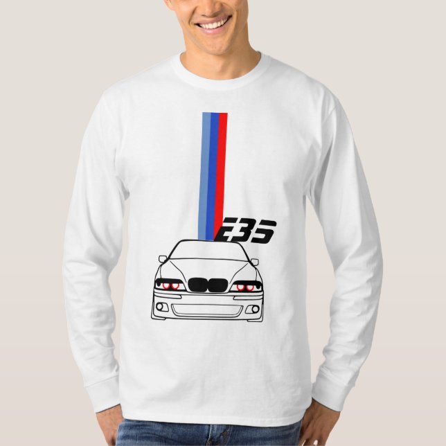 bmw e35 t shirt (Framsida)
