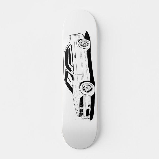 BMW E36 MINI SKATEBOARD BRÄDA 18,5 CM (Framsida)