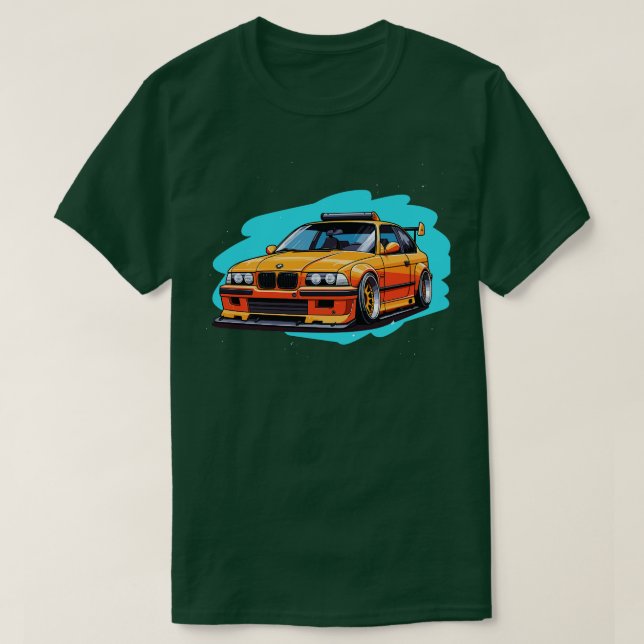 BMW E36 T SHIRT (Design framsida)