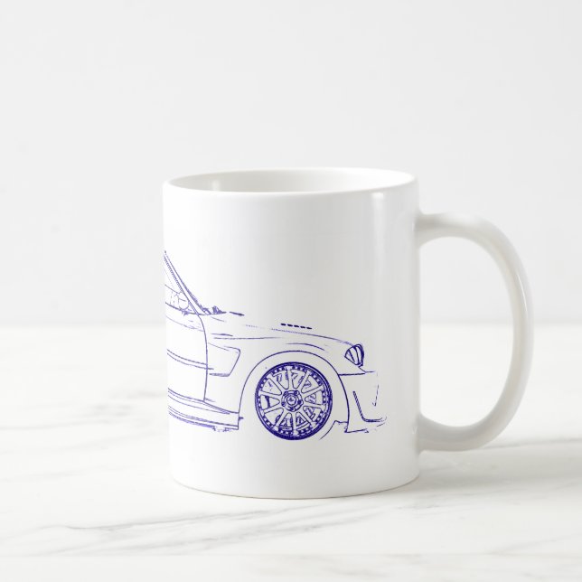 BMW E46 klassiker Kaffemugg (Höger)