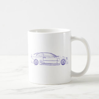 BMW E46 klassiker Kaffemugg