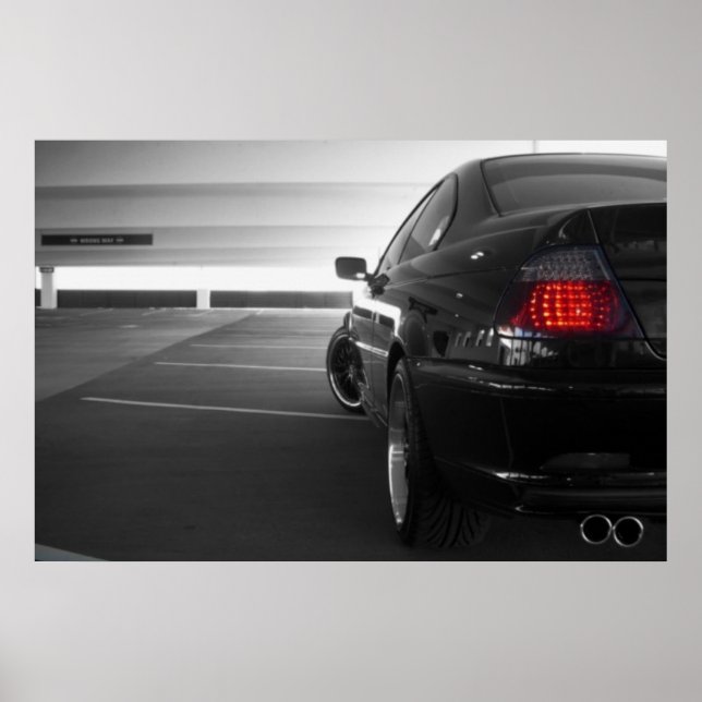 BMW E46 POSTER (Framsidan)
